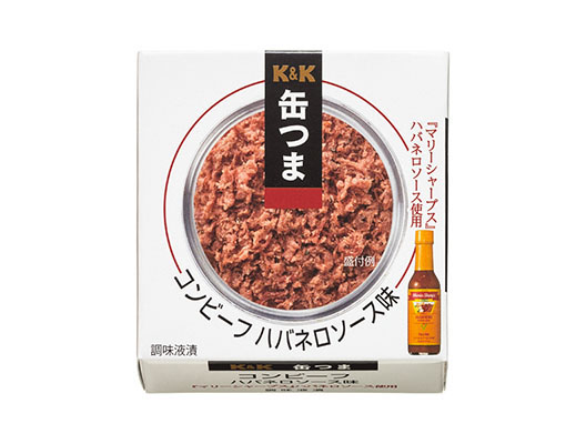 缶つま　コンビーフ　ハバネロソース味