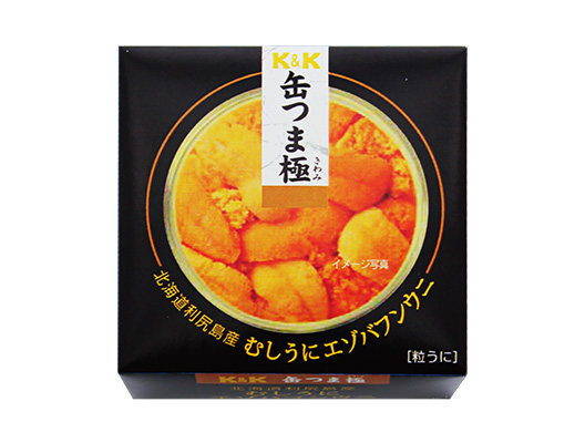 缶つま極 北海道利尻島産むしうに エゾバフンウニ