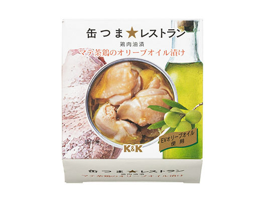 缶つま★レストラン　マテ茶鶏のオリーブオイル漬け