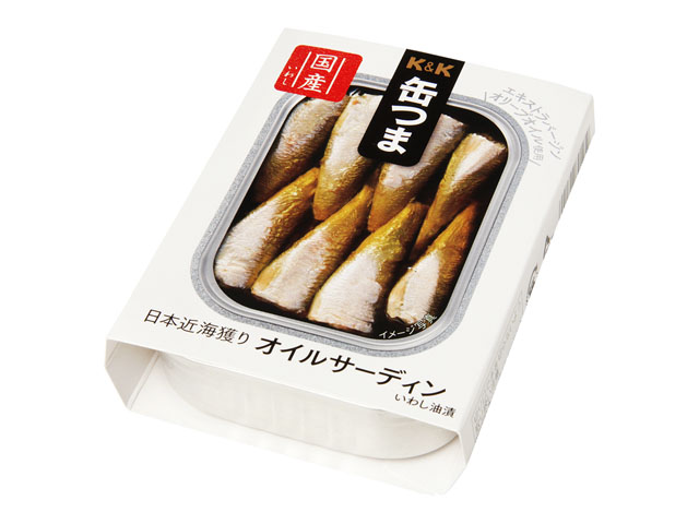 Ｋ＆Ｋ　缶つま　日本近海獲り　オイルサーディン