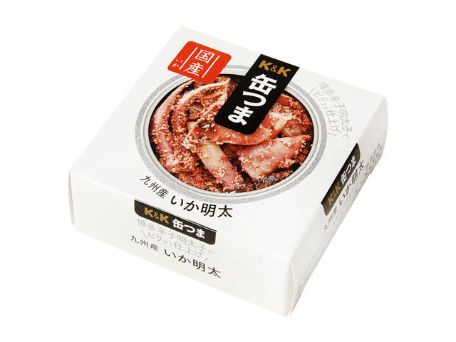 Ｋ＆Ｋ　缶つま　九州産　いか明太