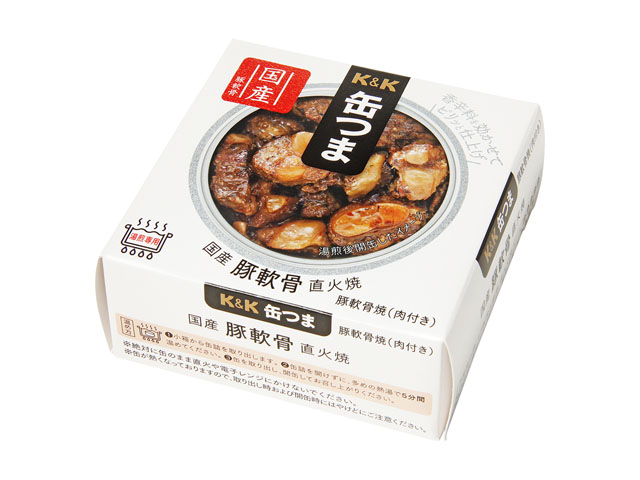 Ｋ＆Ｋ　缶つま　国産　豚軟骨　直火焼