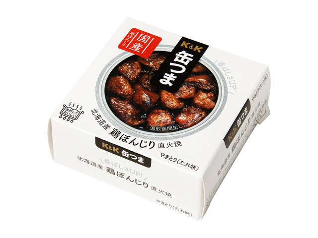 Ｋ＆Ｋ　缶つま　北海道産　鶏ぼんじり　直火焼