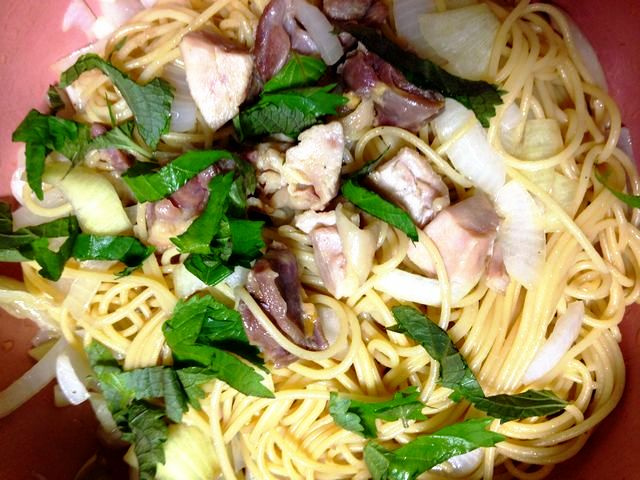 ヘルシー洋風アヒージョパスタ みんなの缶つま 缶つま倶楽部